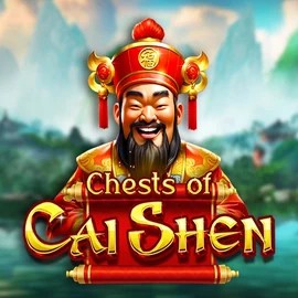 Chests of Cai Shen online game logo by Pragmatic Play on spinitt.es