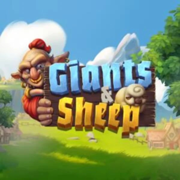 Official Slots logo: Giants and Sheep by Relax Gaming at Spinit Casino