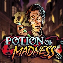 Slots logo of Potion of Madness from Play'n GO at Spinit Casino