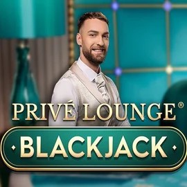 Privé Lounge Blackjack slot visual from Pragmatic Play available on spinitt.es