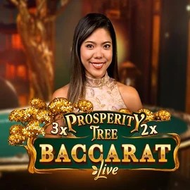 Live Casino logo of Prosperity Tree Baccarat from Evolution at Spinit Casino