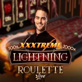 XXXtreme Lightning Roulette online game logo by Evolution on spinitt.es